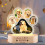 Forever Loyal Custom Paw Print Photo Dog Night Light