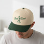 Golfing Pro Embroidered Mid Profile Baseball Cap - Best Dad by Par