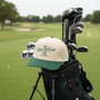 Golfing Pro Embroidered Mid Profile Baseball Cap - Best Dad by Par