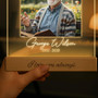 Grandpa Dad Photo Night Light Glowing Tribute of Love