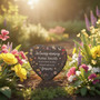 Honor Mom and Dad with Custom Memorial Garden Stone
