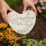 On Angels Wings Memorial Garden Stone Soulful Sympathy Gift