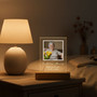 Radiant Acrylic Photo Frame Unique Memorial Night Light