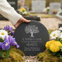 Remembrance Poem Slate Memorial Garden Stone for Mom and Dad
