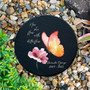 She Flies With Butterflies Heartfelt Memorial Garden Stone She Flies With Butterflies Heartfelt Memorial Garden Stone