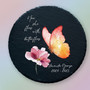She Flies With Butterflies Heartfelt Memorial Garden Stone She Flies With Butterflies Heartfelt Memorial Garden Stone