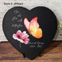 She Flies With Butterflies Heartfelt Memorial Garden Stone She Flies With Butterflies Heartfelt Memorial Garden Stone