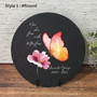 She Flies With Butterflies Heartfelt Memorial Garden Stone She Flies With Butterflies Heartfelt Memorial Garden Stone