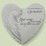 Your Wings Memorial Garden Stone Heartfelt Personalized Tribute Your Wings Memorial Garden Stone Heartfelt Personalized Tribute
