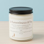 A Light to Remember 9oz Soy Wax Candle Memorial and Sympathy A Light to Remember 9oz Soy Wax Candle Memorial and Sympathy