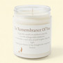 A Light to Remember 9oz Soy Wax Candle Memorial and Sympathy A Light to Remember 9oz Soy Wax Candle Memorial and Sympathy