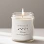 Always in Your Heart Custom Pet Memorial Soy Wax Candle 9oz