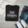 Beloved Dad Grandpa Est Embroidered Comfort Colors T-shirt