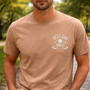 Best Dad By Par Embroidered Comfort Colors T-shirt Golf Gift