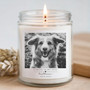 Captured in Light Custom Dog Photo Soy Wax Candle 9oz Captured in Light Custom Dog Photo Soy Wax Candle 9oz