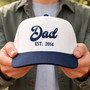 Custom EST Year Gift - Embroidered Mid Profile Baseball Cap
