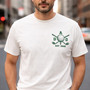 Custom Golf Dad's First Day Embroidered Comfort Colors T-shirt