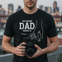 Custom Name & Number Dad Embroidered Comfort Colors T-shirt Custom Name & Number Dad Embroidered Comfort Colors T-shirt