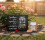 Custom Photo Memorial Garden Stone for a Cherished Pet