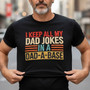 Dad-A-Base Jokes Embroidered Comfort Colors T-shirt