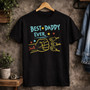 Dad's Eternal Fist Bump Embroidered Comfort Colors T-shirt