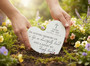 Deeply Loved Tribute Custom Heart Memorial Garden Stone Deeply Loved Tribute Custom Heart Memorial Garden Stone