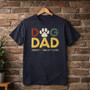 Dog Dad's Custom Embroidered Comfort Colors T-shirt Dog Dad's Custom Embroidered Comfort Colors T-shirt