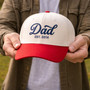 Embroidered Mid Profile Baseball Cap - Custom Dad Year Keepsake