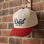 Embroidered Mid Profile Baseball Cap - Custom Dad Year Keepsake
