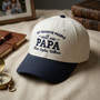 Embroidered Mid Profile Baseball Cap - Papa's Favorite Gift Topper Embroidered Mid Profile Baseball Cap - Papa's Favorite Gift Topper