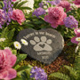 Forever Loyal Personalized Dog Memorial Garden Stone