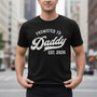 Future Dad Embroidered Comfort Colors T-shirt Announcement