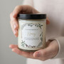 Graceful Remembrance Personalised Soy Wax Candle 9oz Jar Graceful Remembrance Personalised Soy Wax Candle 9oz Jar