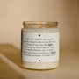 Heartfelt Sympathy Custom 9oz Soy Wax Memorial Candle Gift Heartfelt Sympathy Custom 9oz Soy Wax Memorial Candle Gift