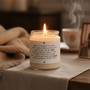 Heartfelt Sympathy Custom 9oz Soy Wax Memorial Candle Gift Heartfelt Sympathy Custom 9oz Soy Wax Memorial Candle Gift