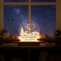 Heavenly Sky Glow Heartfelt Memorial Light Night Tribute