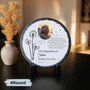 Honoring Mothers Memory Custom Photo Memorial Garden Stone