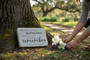 Keeping Them Close Memorial Garden Stone and Tree Marker