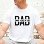 Kids' Names Embroidered Comfort Colors T-shirt for Dad