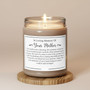 Mothers Peaceful Glow Soy Wax Candle 9oz Sympathy Gift