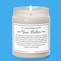 Mothers Peaceful Glow Soy Wax Candle 9oz Sympathy Gift