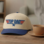 New Dad Reveal - Embroidered Mid Profile Baseball Cap Gift New Dad Reveal - Embroidered Mid Profile Baseball Cap Gift