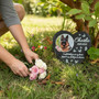 Silent Pawsteps Custom Pet Memorial Garden Stone Silent Pawsteps Custom Pet Memorial Garden Stone