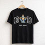 Sketch Your Love - Dad Portrait Embroidered Comfort Colors T-shirt