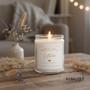 Soft Glow of Remembrance Baby Loss Soy Wax Candle 9oz