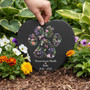 Tender Heart Pet Tribute Slate Memorial Garden Stone