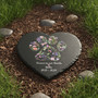 Tender Heart Pet Tribute Slate Memorial Garden Stone
