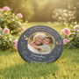 Timeless Remembrance Custom Photo Memorial Garden Stone