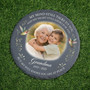 Timeless Remembrance Custom Photo Memorial Garden Stone