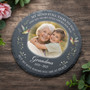 Timeless Remembrance Custom Photo Memorial Garden Stone